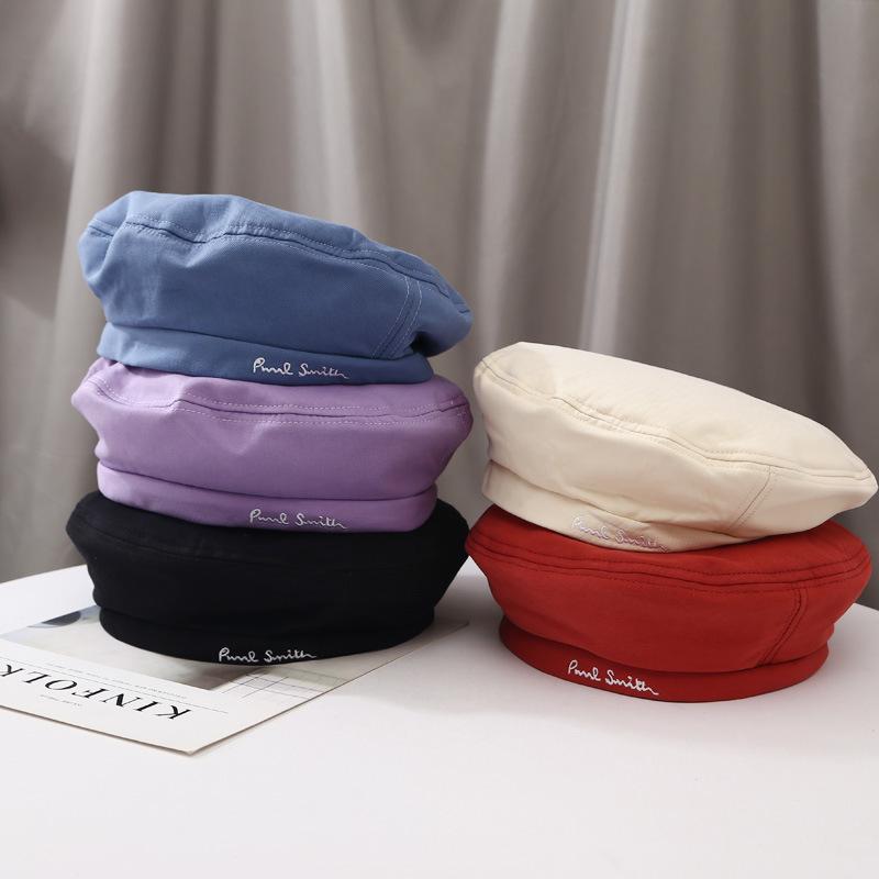 

Bone Masculino Boinas Para Mujer Wild Beret Spring and Summer Thin Style Literary Retro Painter Hat Kapelusz Casquette Homme New, See chart