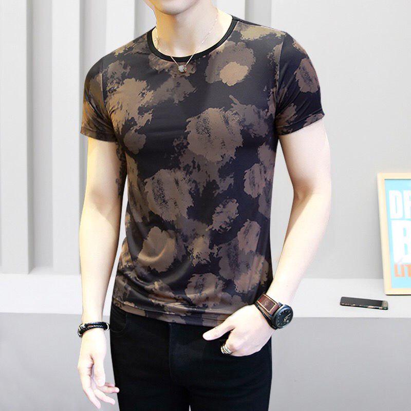 

Plus Size T-Shirs Men Quality Male T shirts Fashion O-Neck Short Sleeve Print Tees Shirts Man 2020 New Arrival 4XL Men Clothing, 1861