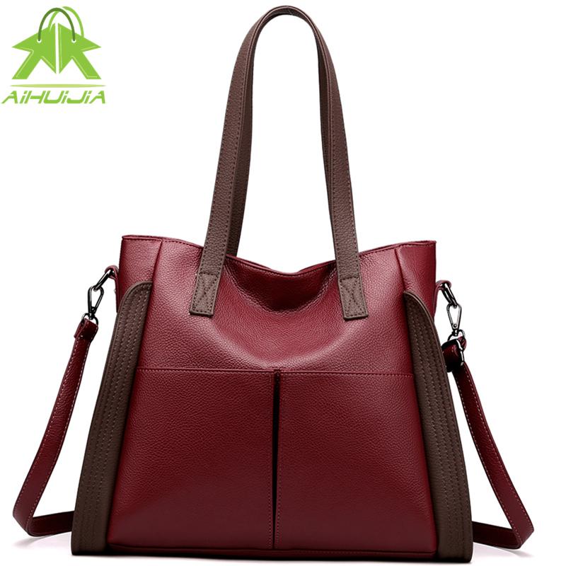 

High Quality Fashion Brand Large Handbag Selection Fashion Splashproof Women's Tote Shopping Shoulder Bag Small Purse Wallet New, Black