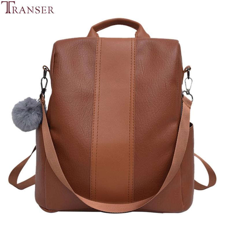 

Transer Fashion backpack women men High capacity Casual backpack travel women Multi-function Anti-theft Student Bagpack For Girl, Black