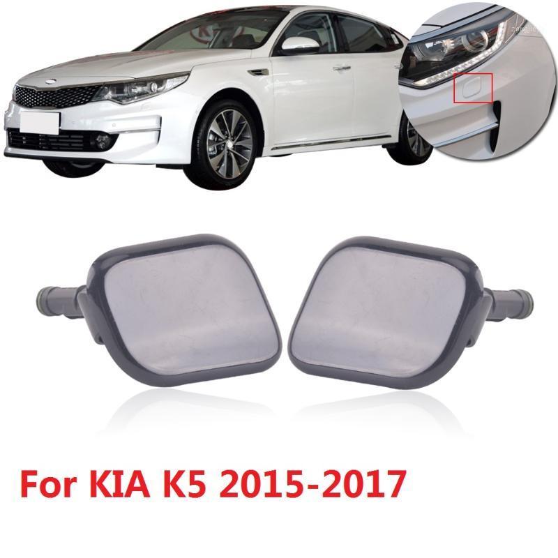 

CAPQX For KIA K5 2020 2020 Front bumper headlamp headlight water spray cover cap Washer Nozzle Cover House 98680-2T5001
