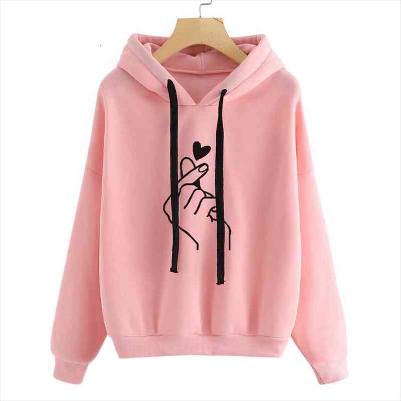 

hoody hoodie womens sweatshirt long sleeve hoodie jumper hooded pullover blouse, Black