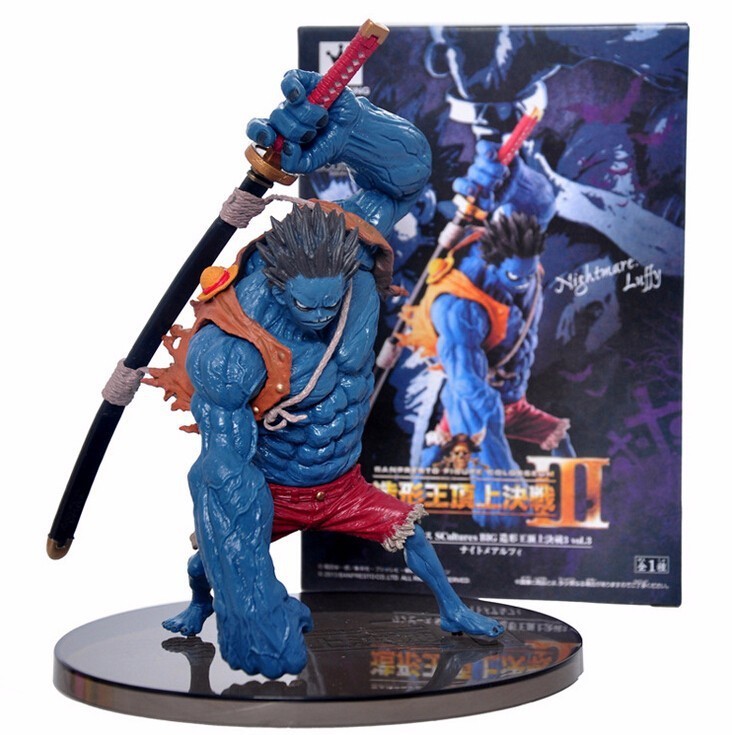 

17cm Anime One Piece Figure Nightmare Luffy Sculture BIG Vol.3 PVC Action Figure One Piece Pesadilla Luffy Collectible Model Toy 201202
