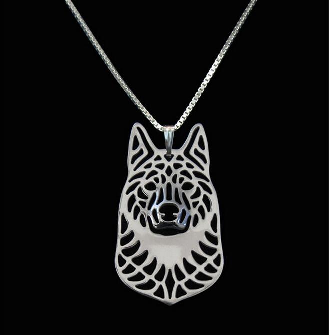 

Drop shipping-Norwegian Elkhound Necklace