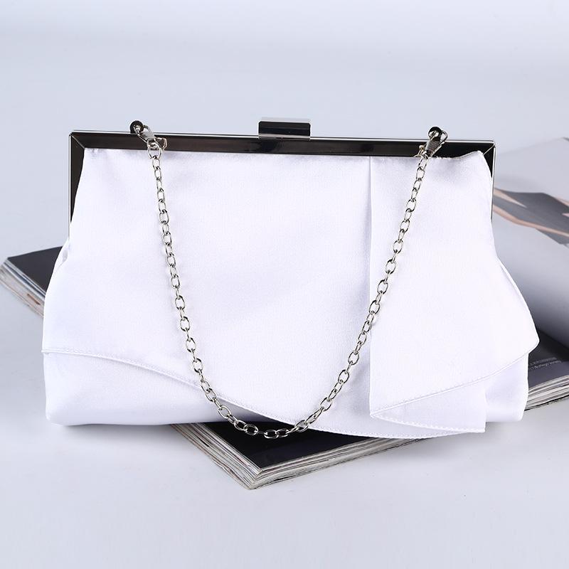 

Evening Bags Party Bag Mantian Pleated Clutch Wedding Purse Black White Handbag 273