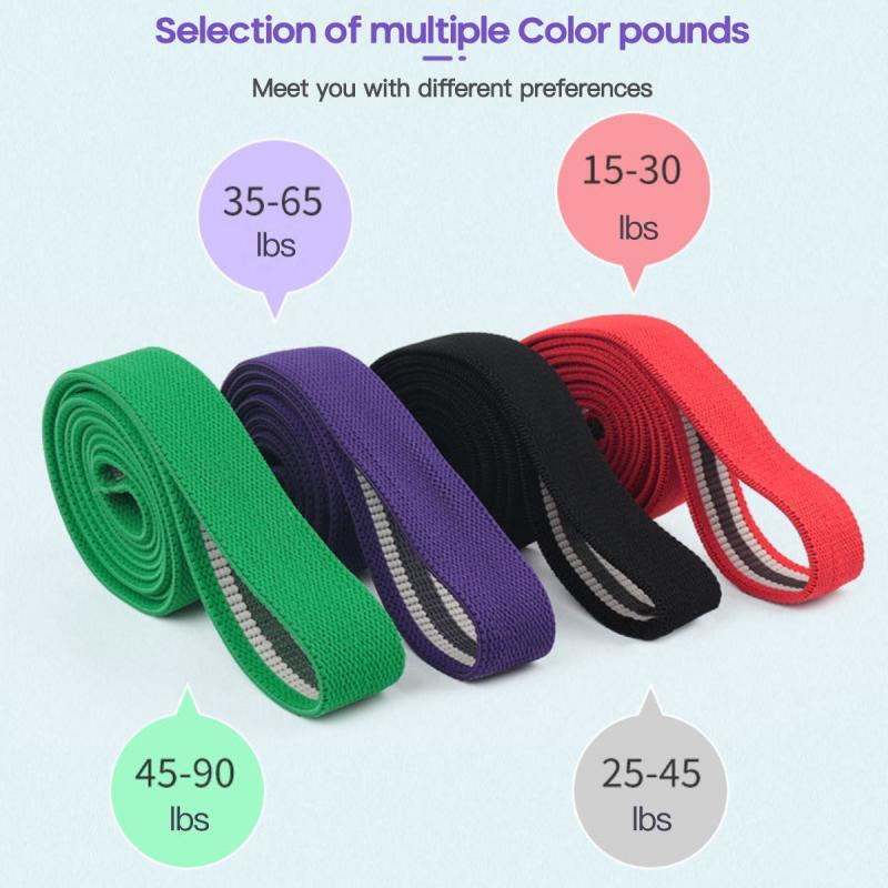 

Sports Yoga Stretching Band Fitness Beautiful BuTraining Drawstring Stretching Elastic Stretch Belt For Indoor And Outdoor