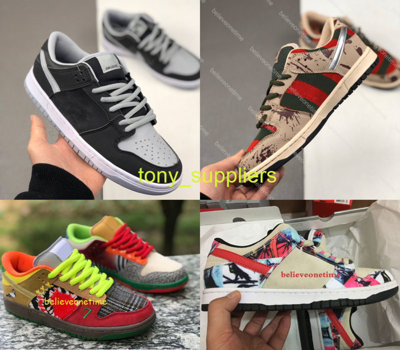 

SB Low Shadow freddy Krueger paris Men Women Running Shoes 7 11 eleven Road Sign Purple Pigeon Trainers Skate Designe Sneakers, 21