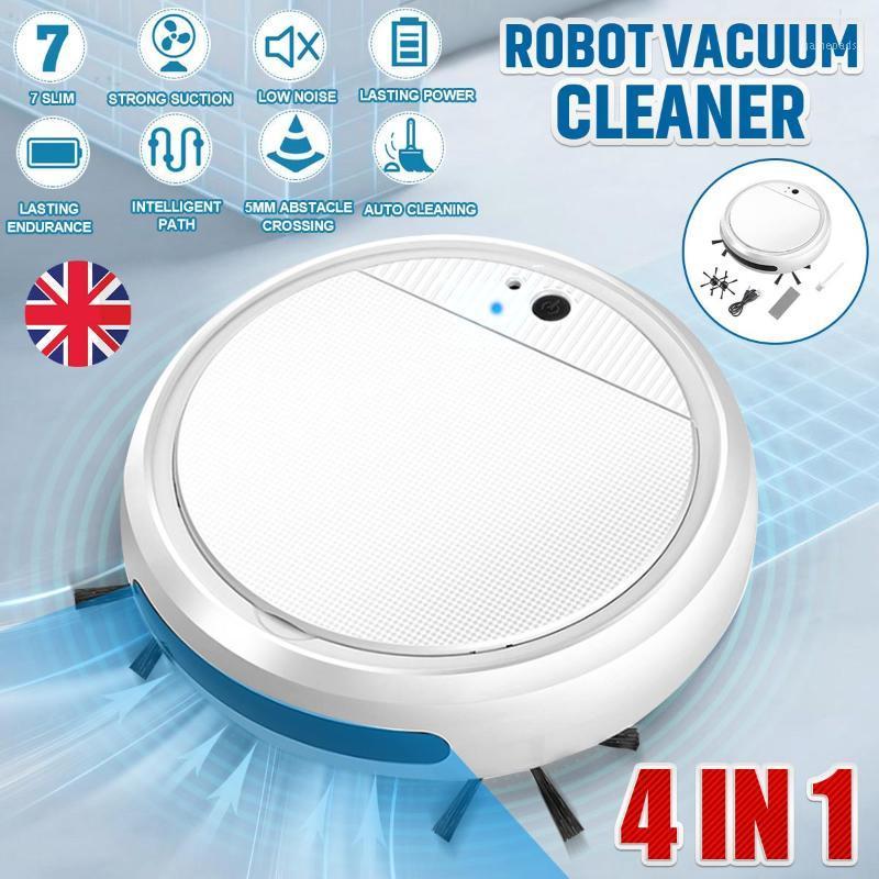 

Smart Floor Robot Vacuum Cleaner 1800Pa Strong Suction Sweeper USB Rechargeable Dry Wet Sweeping Mopping Sterilizer Home Cleaner1