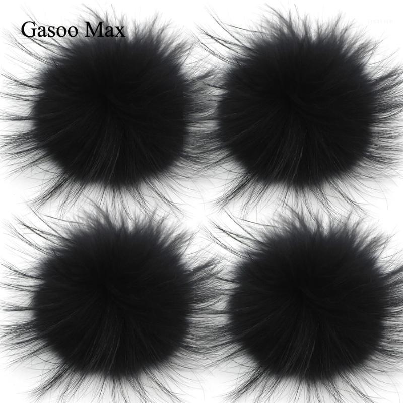 

50pcs/ lot DIY 15cm Real Raccoon Fur Pompoms Fur Balls for Knitted Beanies Keychain and Scarves Shoes Wholesale Real pom Pom1