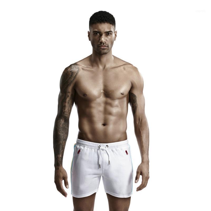 

Cotton Summer Mens Workout Shorts With Pockets 2020Sports Shorts Man Jogger Casual Gym Men For Running Fitness Basketball1, Sport shorts white