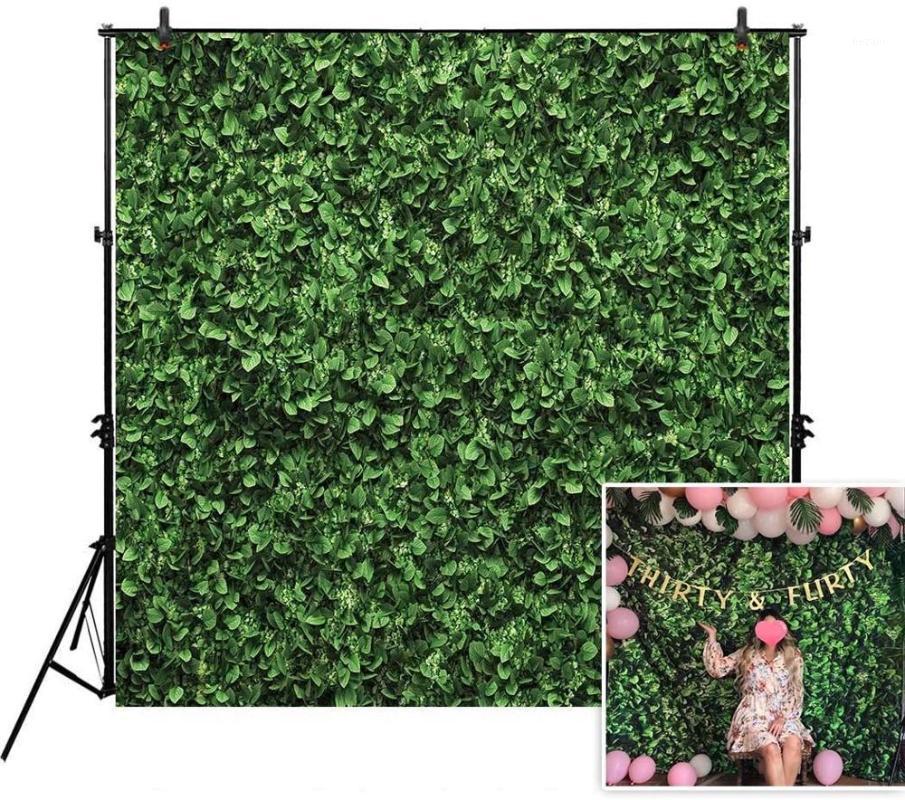 

Fabric Green Leaves Backdrop(Not Artificial Grass) for Photo Studio Photography Still Life Grass Leaf Floordrop Picture Backgro1