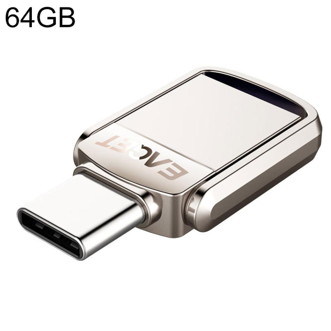 

EAGET 64G USB 31 USB-C Interface Metal Twister Flash U Disk Standard