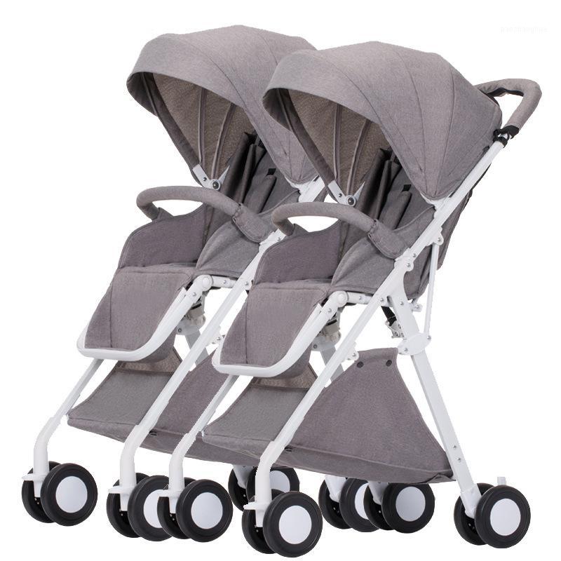 

Baby Stroller Twin Baby Stroller Double Travel Twins Poussette Double Jumeaux Carro Playa Plegable Ikiz Bebek Arabasi1