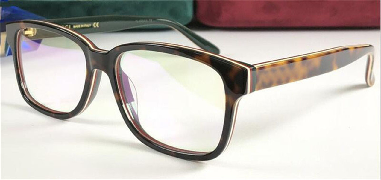 

New Simple design prescription glasses frame fashion style top quality men's pure color transparent lens glasses 0272