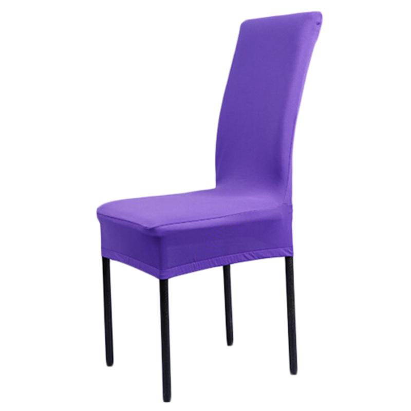 

11Colors Modern Spandex Chair Cover Strech Dining Room Chair Case For Wedding Banquet Protector Slipcover Decoration
