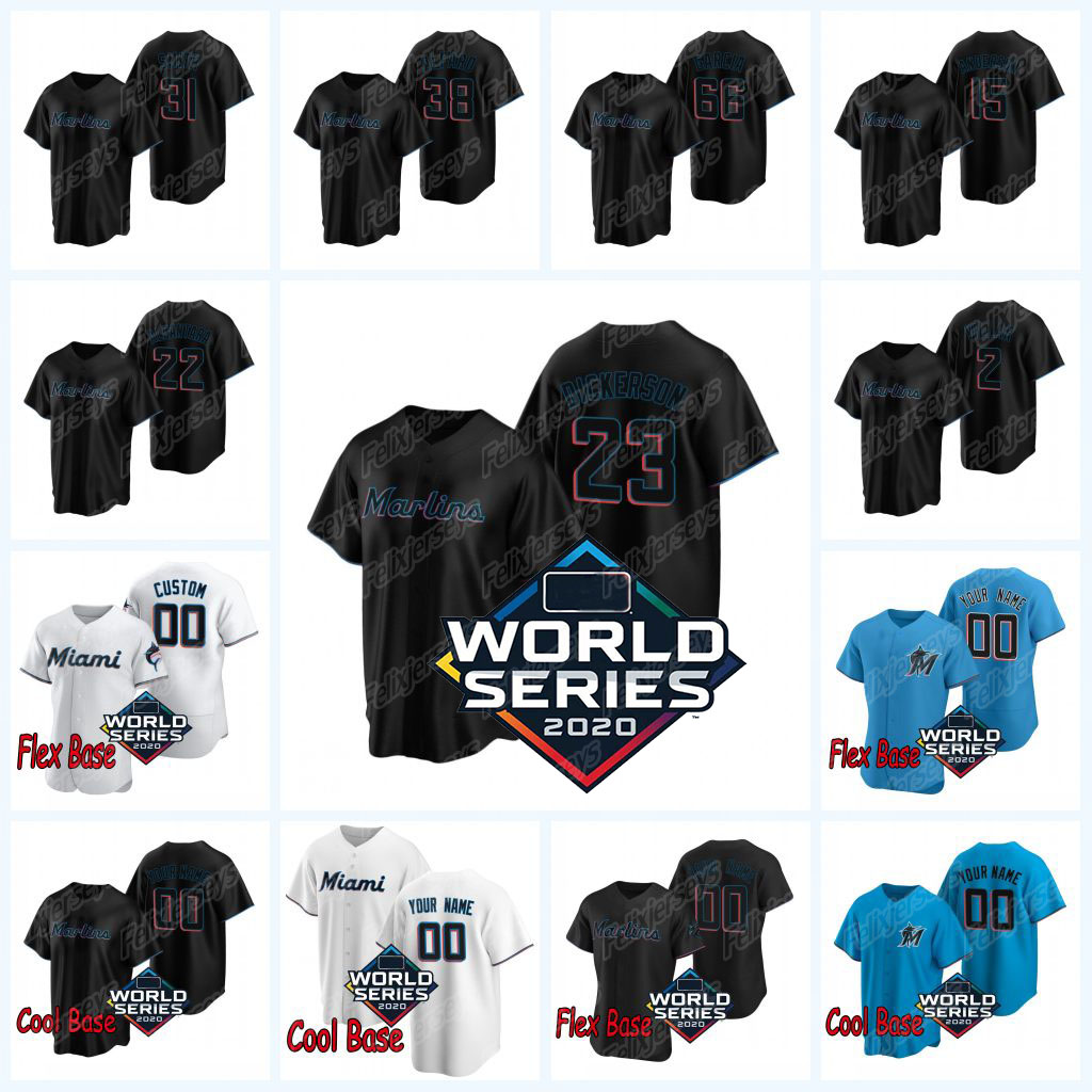 

24 Jesus Aguilar 2020 WS Jersey Sandy Alcantara Richard Bleier Brad Boxberger Daniel Castano Yimi Garcia Brandon Kintzler Nick Neidert, Flexbase white