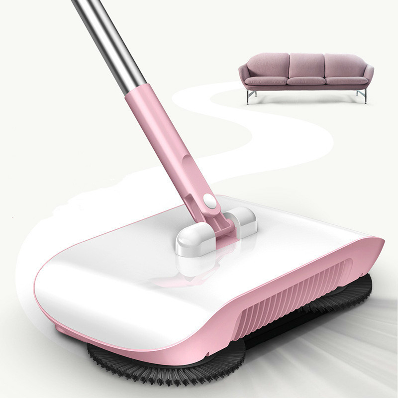 

3 In 1 Hand Push Sweeper Lazy Broom Mop Broom Dustpan Set Carpet Cleaner Robot Vacuum Cleaner Desk Cleaner Automatic Sweeper