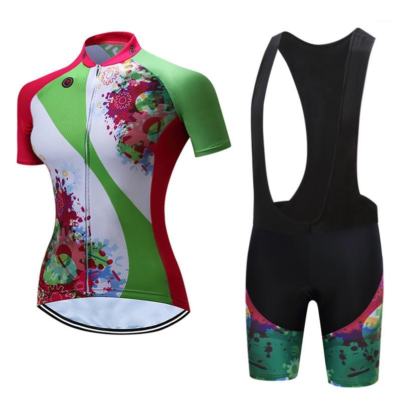 

2020 Road Bike Clothing Kits Women Cycling Clothes Sets Mtb Jersey Wear Mountain Bicycle Uniform Dress Bodysuit Triathlon Suit1, Only shirts 05