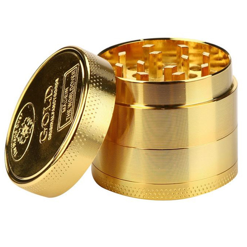 

40mm Zinc Alloy Tobacco Grinder 4 Layers Smoking Metal Grinders Herb Cigarette Grinder Manual Abrasive Tools Smoking Accessories