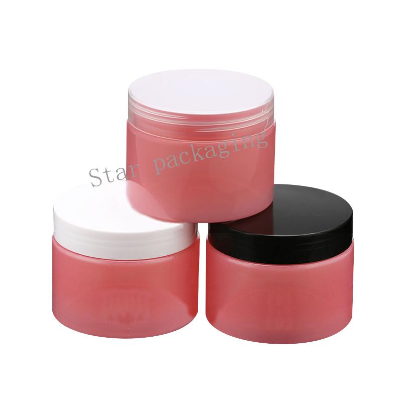

20pcs 200g Cosmetic Sifter jars Pot Box Makeup Nail Art Cosmetic Bead Storage Container Round Bottle Pink Portable Cream Jar