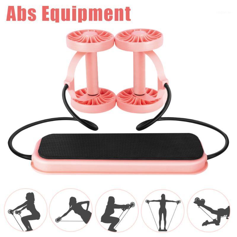 

AB Wheels Roller Stretch Elastic Abdominal Resistance Pull Rope Tool Abdominal Muscle Trainer Exercise Home Fitness Equipment1, Green