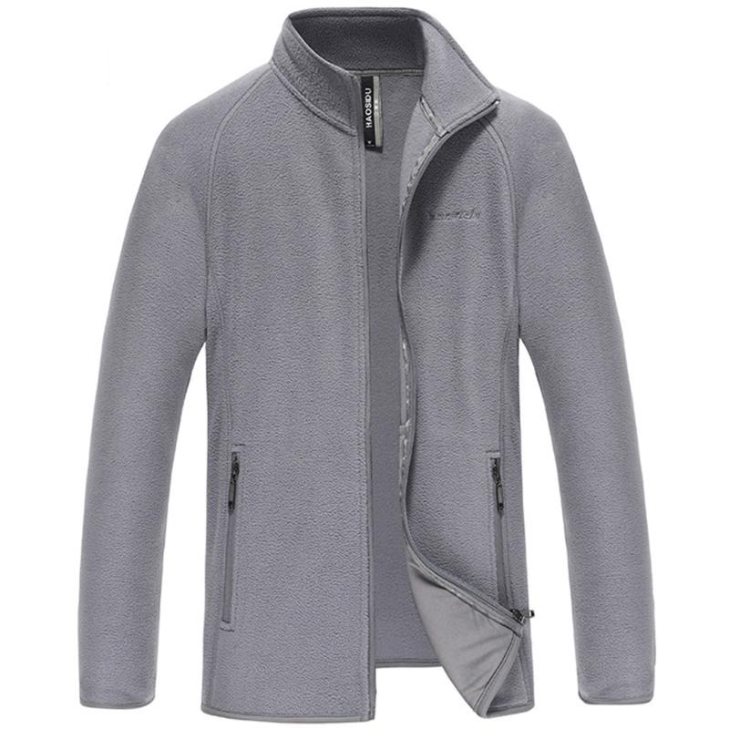 

Fashion mens windbreaker jackets Clothing Simple Pure Color Cardigan Personal Jackets chaqueta hombre #4, Black