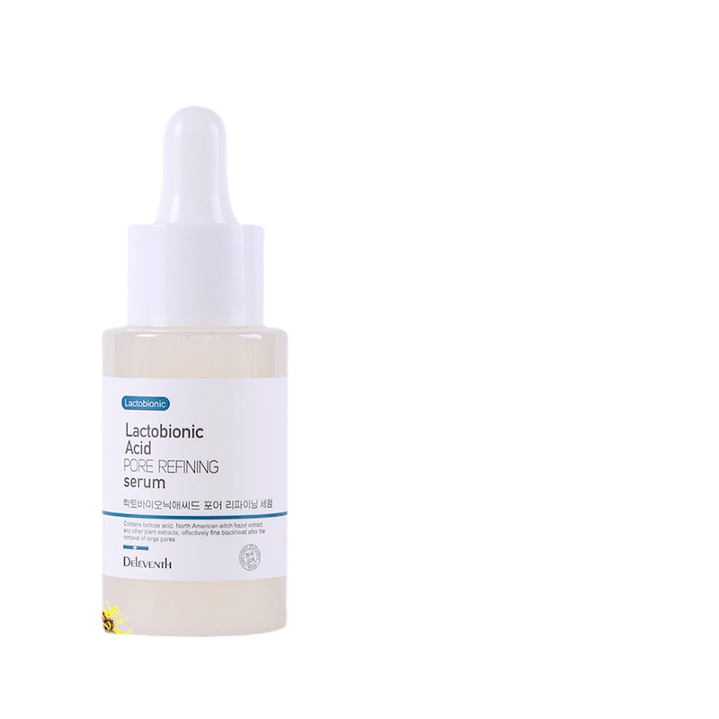 

Lactobionic Acid Pore Shrink Face Serum Hyaluronic Acid Moisturizing Nourish Essence Firming Brighten Korean Skin Care Products