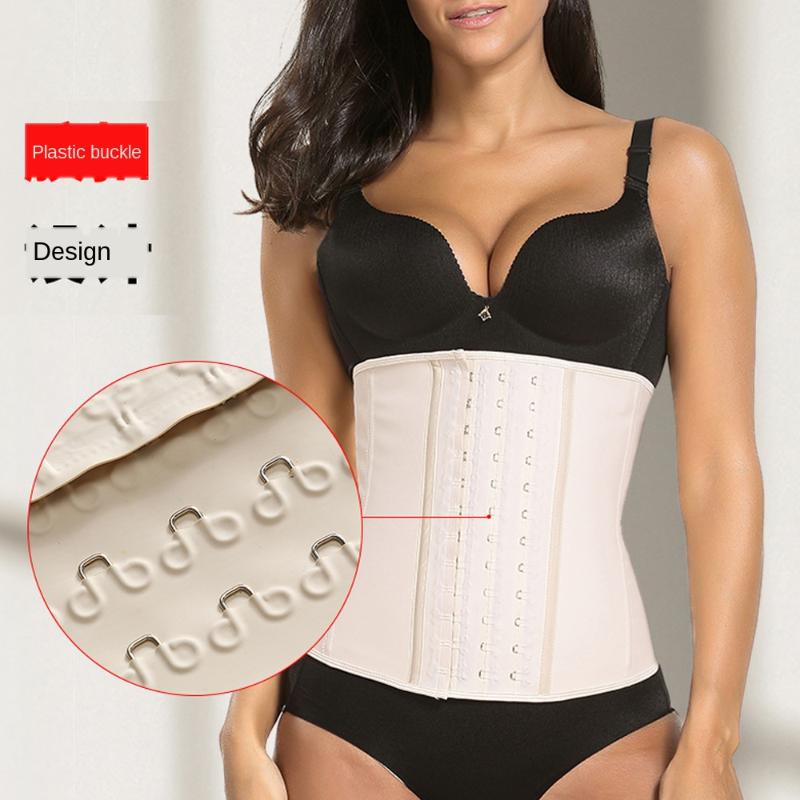 

New Waist Support Sports Corset 9-bone Self-heating Sweat Belt Black Corset Breathable Abdominal Belt Slimming Sheath Belly