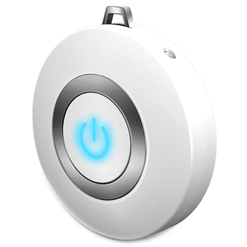 

USB Portable Wearable Air Purifier, Personal Mini Air Necklace Negative Ion Freshener - No Radiation Low Noise for Adults