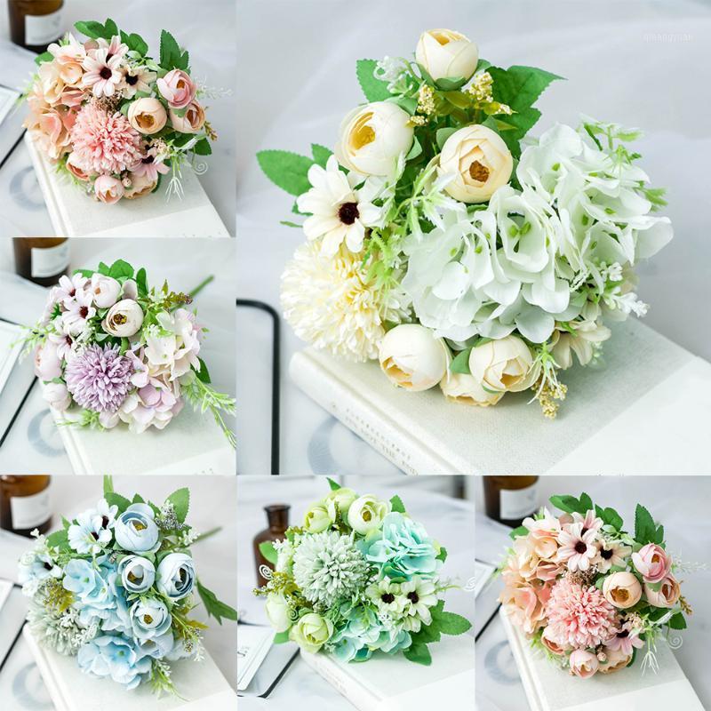 

Artificial Flower Simulation Rose Bouquet DIY Home Decoration Wedding Bouquet Flower Photography Prop Valentine's Day Gift1