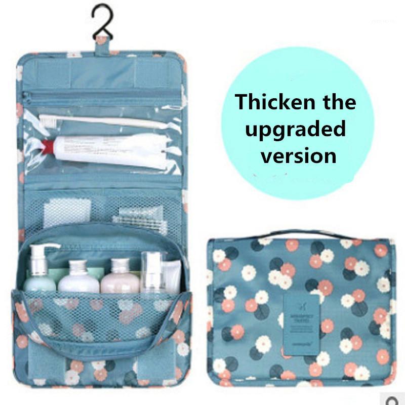 

DDPT High quality Make up bag Hanging Cosmetic Bags Waterproof Large Travel Beauty Cosmetic Bag Personal Hygiene Organizer1, Khaki