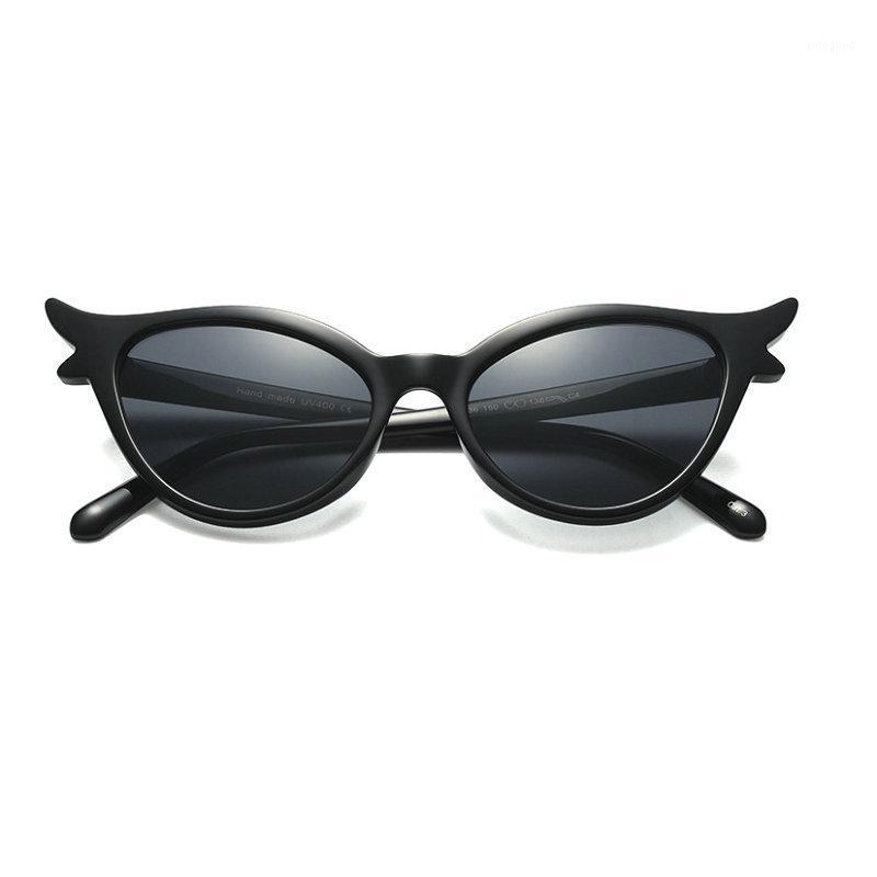 

Sunglasses Women Small Cat 2021 Vintage Men Fashion Brand Designer Red Shades Square Sun Glasses UV400 Gafas De Sol FML1