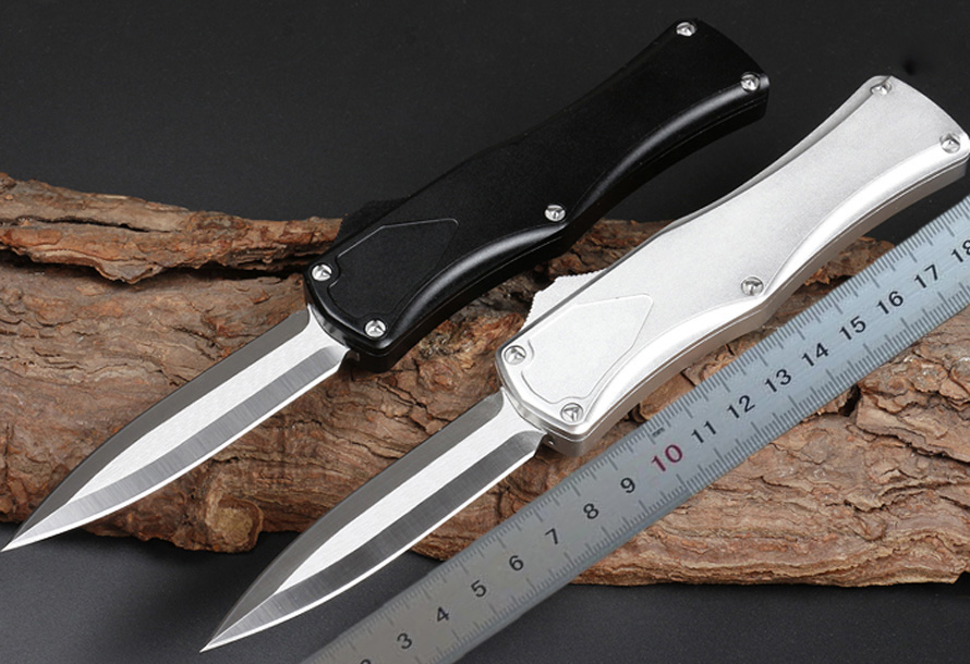 

1Pcs New MT Hera AUTO Tactical Knife D2 Spear Point Satin Blade 6061-T6 Handle EDC Pocket Knives With Repair Tool