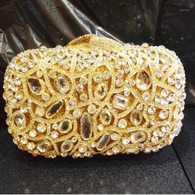 

Diamonds Ladies Party Clutches Women Evening Bags Gemstones Female Wedding Party Clutch Bag Luxury Crystal Purses1, Black