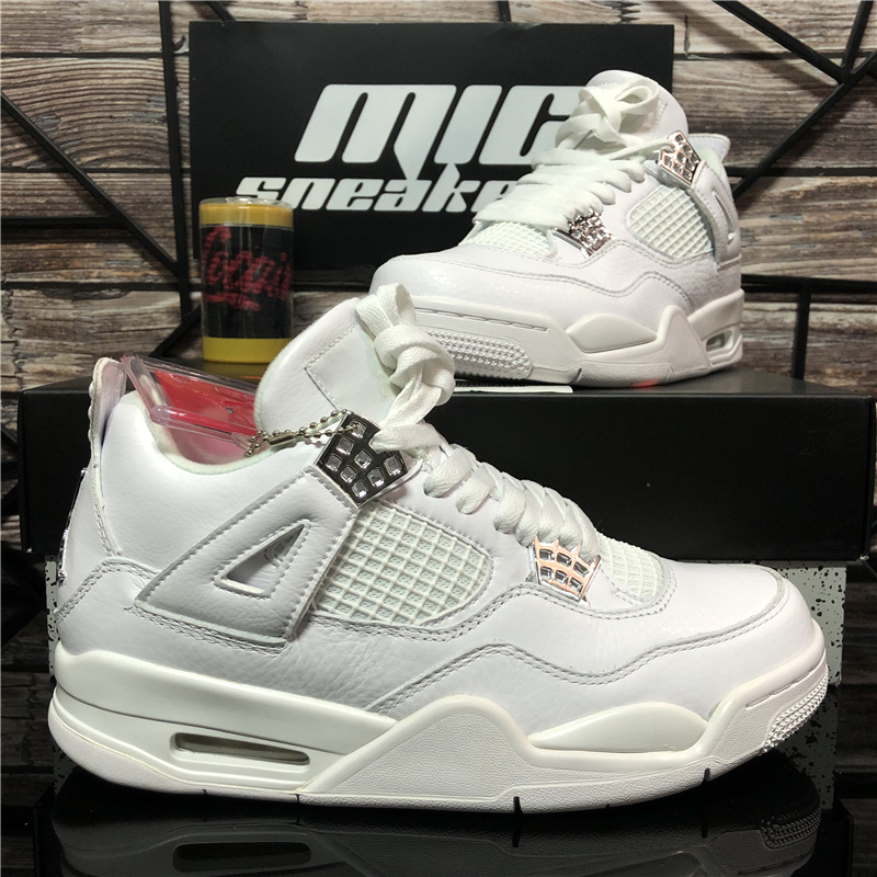 

Top Quality Sail Bred Union Jumpman 4 4s Mens Basketball Shoes Black Cat Cool Grey Metallic Purple Sports Sneakers with boxi, Gifts