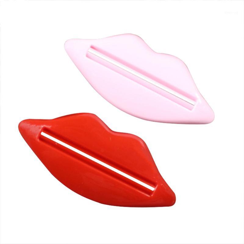 

2 Pcs Kiss Lip Toothpaste Squeezer Easy Press Tube Dispenser Gadget SUB Sale1