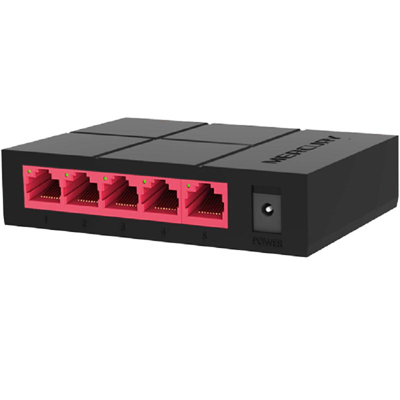 

SG105M Mini 5-Ports Desktop Gigabit 1000Mbps Switch Ethernet Network Switch LAN Hub Full or Half duplex Exchange Fast Switcher