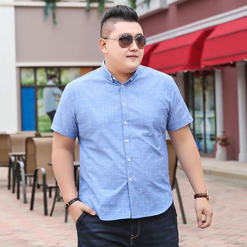 

Smart Casual Formal Stylish Solid Plain Fitted Men Shirt Print Striped Dress Shirt Short Sleeve Summer Camisa Masculina, Beige