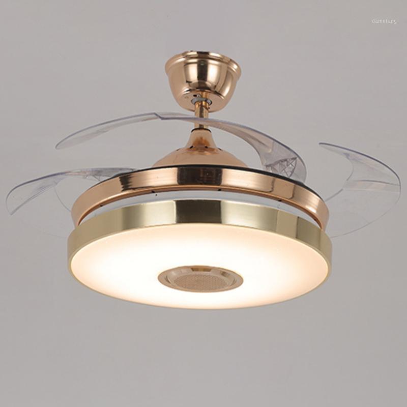 

YEELED Light 42" Invisible Ceiling Fan with Remote 3-Color Light and 3 Speed Fandelier for Indoor Living Room Dining Bedroom1