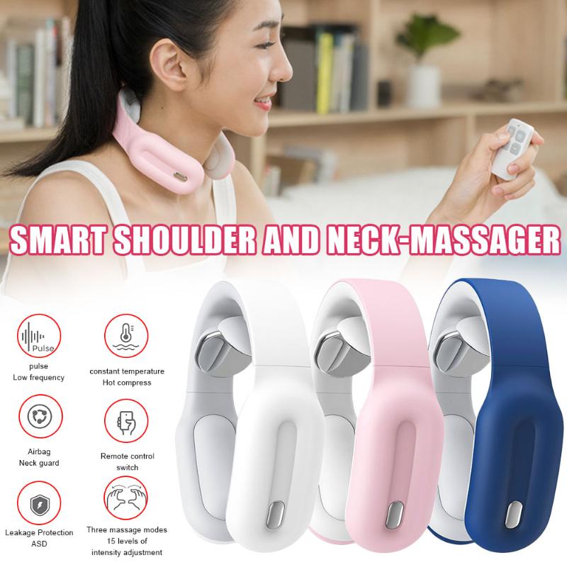 

Smart Electric Shoulder Neck Massager Pain Relief Tool Health Care Relaxation Instrument Back Massager Vertebra Physiotherapy