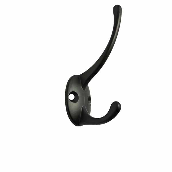 cloth hook hanger metal wall hanging hook vintage bronze hook rustic key coat bag hat hanger rustic robe for bathroom-image-610504825