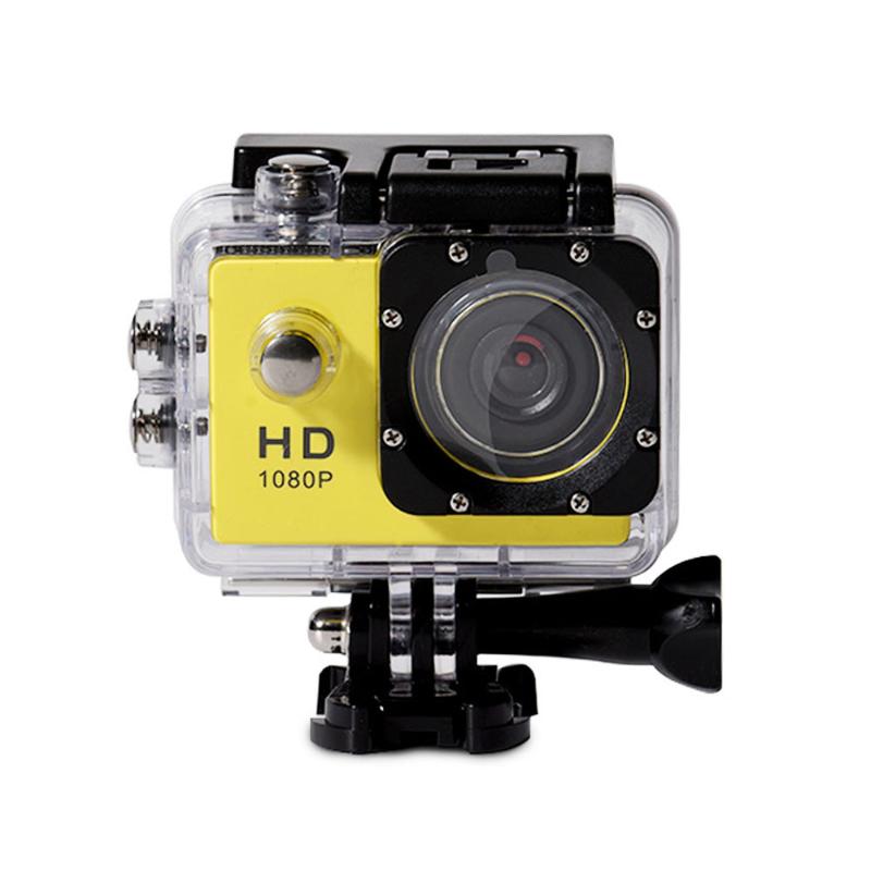 

Outdoor Sport Action Underwater Mini Camera Waterproof Screen Multiple Color Water Resistant Video Recording Helmet Cam