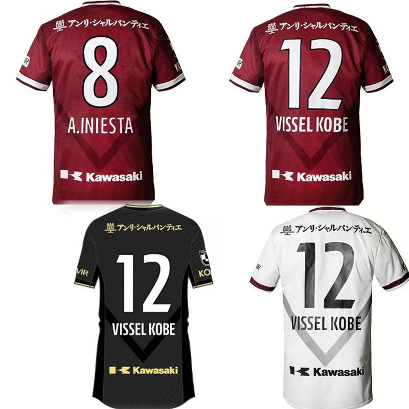 

22 23 Vissel red home Thai Quality Soccer Jerseys Customized 7 DAVID VILLA 8 A.INIESTA 10 PODOLSKI 6 SAMPER Football local online store yakuda wholesale wear men 21, 22-23 3rd away