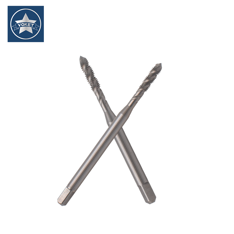 

VOKET HSSE Long Shank Sprial Fluted tap M1.4X0.3 M1.6X0.35 M2 M2.5 X0.4 M3X0.5 M4X0.7 M5X0.8 M6X1 Metric Screw Thread taps X80MM