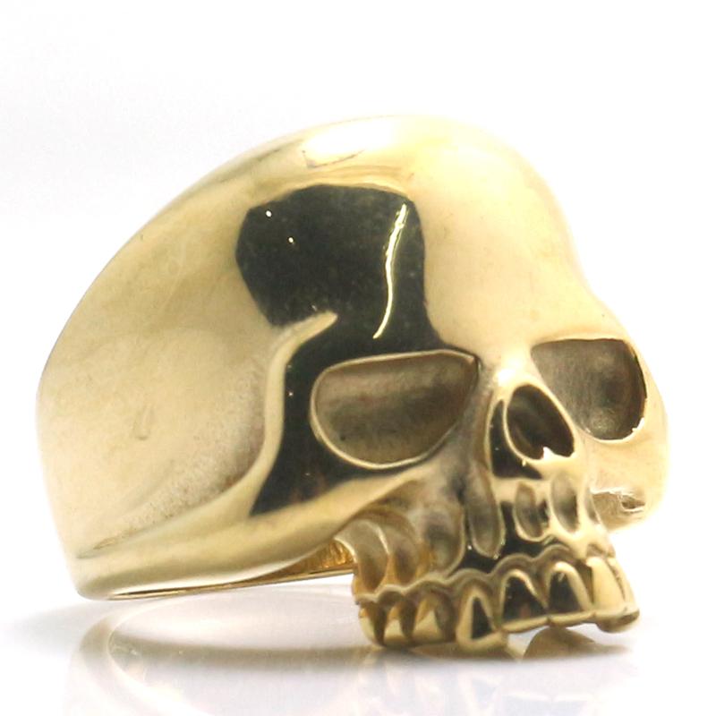 

Mens 316L Stainless Steel Cool Hot Classic Polishing Skull Ring Newest