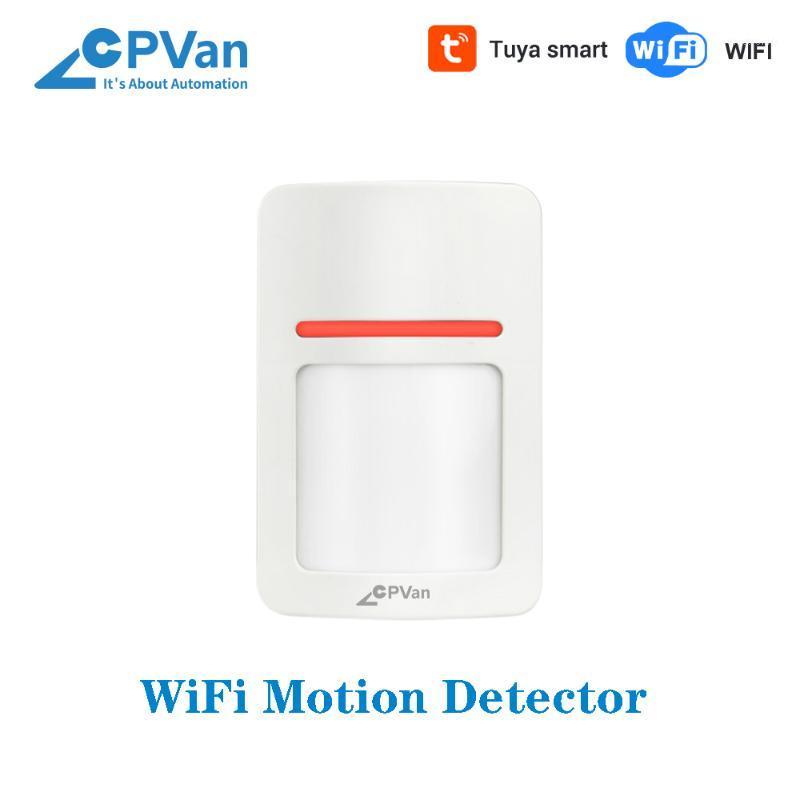 

CPVan Smart Motion Detector Wireless PIR Motion Sensor Alarm Infrared Detector for Home Security System TUYA APP Control1