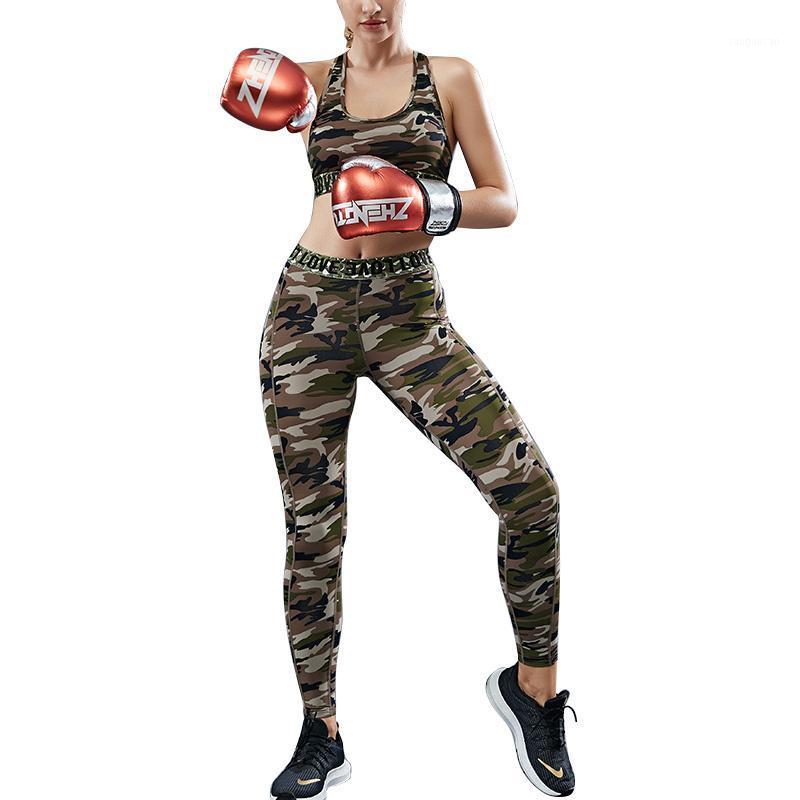 

Training Sportwear Camouflage Workout Sets Quick Dry Hi-rise Skinny Fitness for Gym Running Jogging Active Sport outfit1