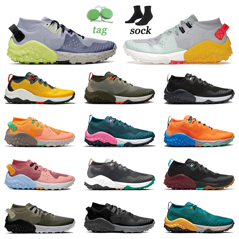 

High Quality Wildhorse 6 7 Mens Women Running Shoes Ghost Limelight Mint Foam Dark Sulfur Light Army Black Anthracite Total Orange Sports Trainers Sneakers Size 36-45, B9 mystic teal 40-45