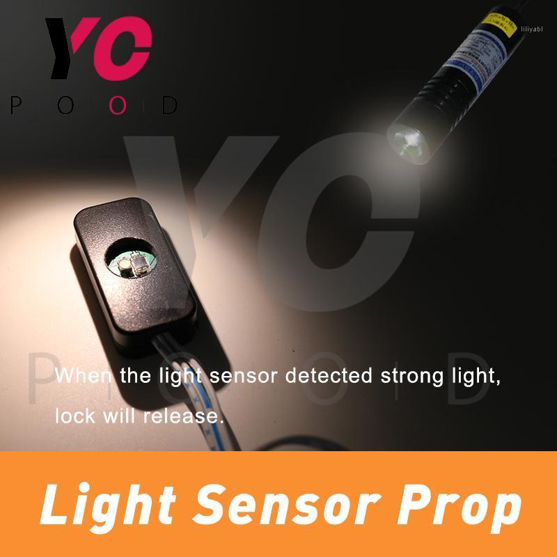 

Light Sensor Prop YOPOOD Real Room Escape Game Use laser or torch strong light to shoot the sensor to unlock1