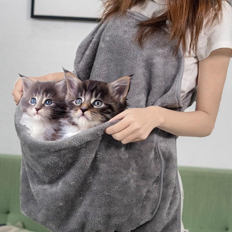 

Cat Sleeping Bag Apron Cat bag Super Warm Soft Cats Pet Supplies Multiple Function Lovely1
